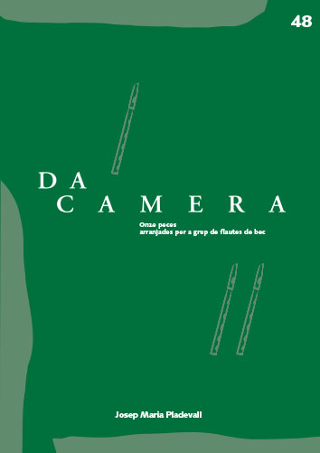 Da Camera 48: Onze peces arranjades per a grup de flautes de bec