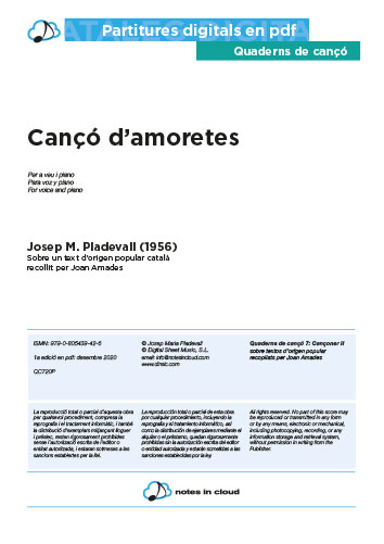 Cançó d'amoretes